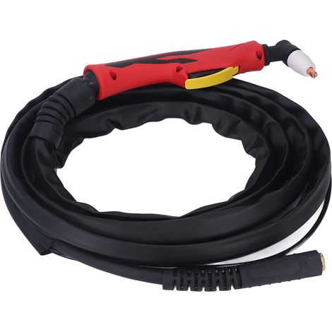 Torche à Plasma 4m, couvercle en caoutchouc, câble à tête en cuivre, ignifuge, pistolet de coupe efficace (1/5)