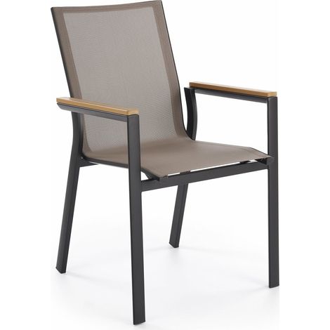 Silla para exterior Houston 1908 , 88x57x66cm, Textil, Metal