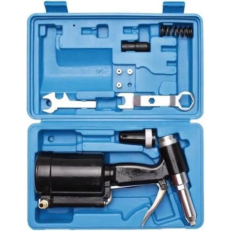 BGS Technic Remachadora Neumática robusta de aluminio