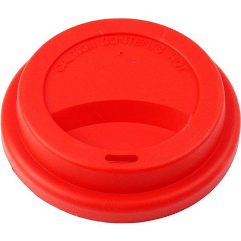 Set mit 5 wiederverwendbaren Silikondeckeln für Kaffeetassen, auslaufsichere Becherverschlüsse, flexibles Getränkezubehör (1/5)