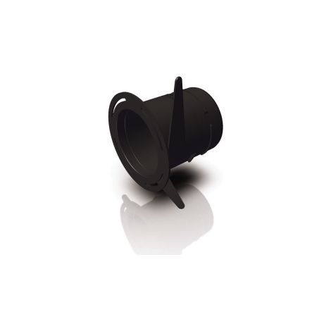 Aldes – Manchette trident Optiflex diamètre 80 mm – Plastique ABS noir – Installation facile dans faux-plafond – 11022074 (1/4)