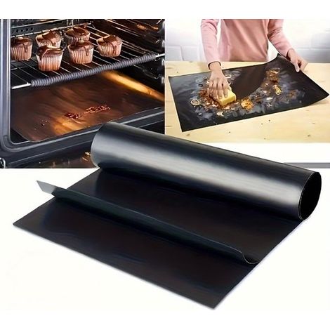 tapetes antiadherentes extra resistentes para horno: libres de BPA y PFOA, ideales para hornos eléctricos, estufas de gas, microondas (1/5)