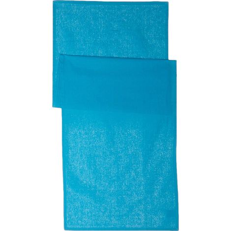 TODAY 257551 Runner da Tavolo in Cotone, 50 x 150 cm, Cotone, Mer du Sud/Bleu, 50x150 cm