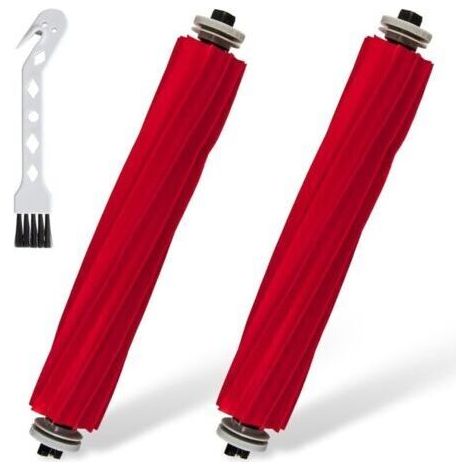 FENOPLASTICALot de 3 Accessoires pour d'origine, Brosse Principale Séparable en Caoutchouc, Pièces de Rechange Brosses Compatible avec Roborock S7/S7 MaxV/S7 Maxv Ultra/S7 Max/S7 Pro Ultra/QV 35A/Q Re (1/4)