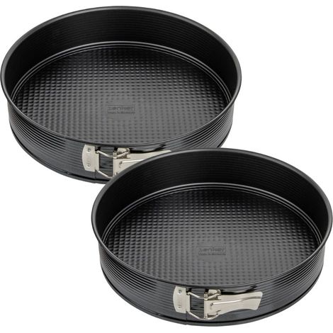 Ensemble de 2 Moules à manqué à charnière 24 cm Zenker Black Metallic (1/5)