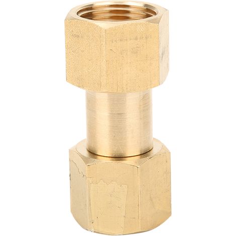 Adaptateur de bouteille CGA-320 vers CGA-580 : passage d'une bouteille de dioxyde de carbone à un régulateur d'argon
