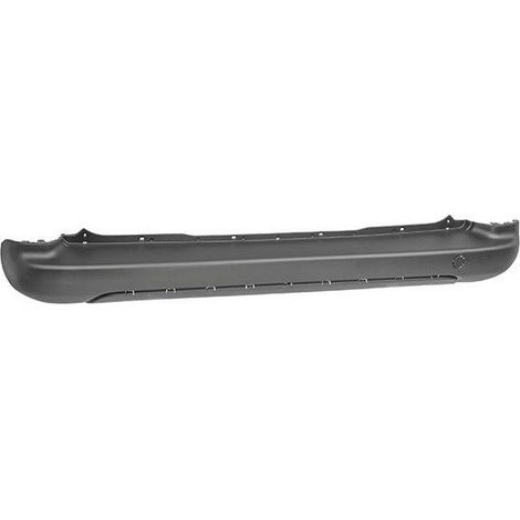 Pare-choc arrière central noir avec emplacement moulure Citroen Berlingo 2008-2018