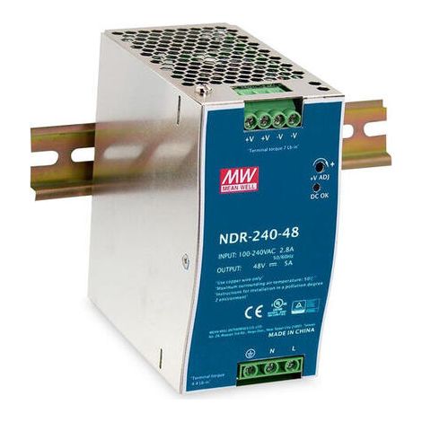 Digitus DN-PWR24048 unidad de fuente de alimentación Verde, Plata (1/4)