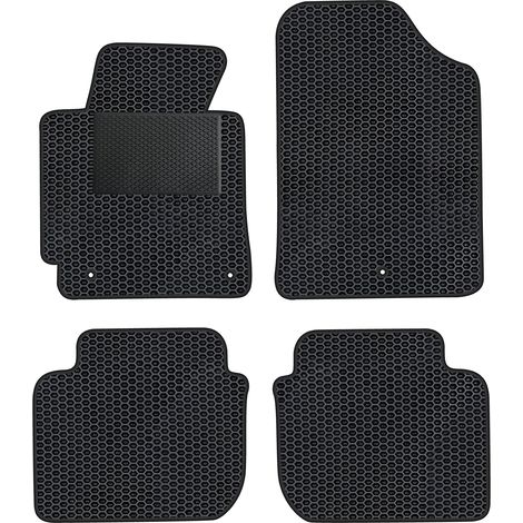 HY040EVAPOD - Jeu complet de tapis de sol en EVA pour voiture, compatible avec Hyundai Veloster I 2011-2018 (avec renfort supplémentaire) (1/5)