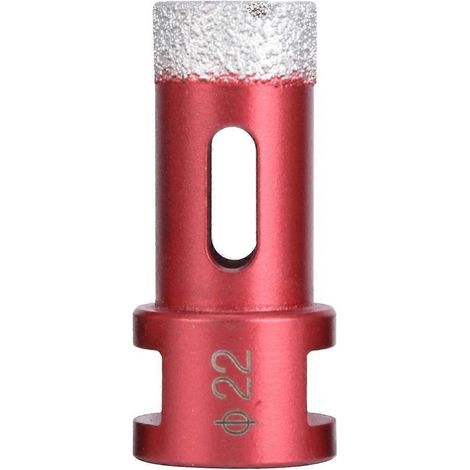 Diamant-Lochsäge M14 für Winkelschleifer, geeignet für Marmor- und Keramikfliesen, 22 mm
