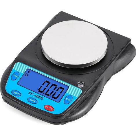 Balance de laboratoire numérique, modèle 2025, précision 600 g x 0,01 g, affichage LCD, balance analytique, balance de bijouterie, balance scientifique-AquaForge