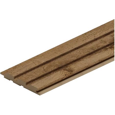 PANNELLO '3D LEGNO' colore noce chiaro 5 PZ