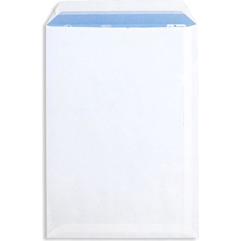 Lot de 50 Enveloppes blanches C4 sans fenêtre gamme courrier+