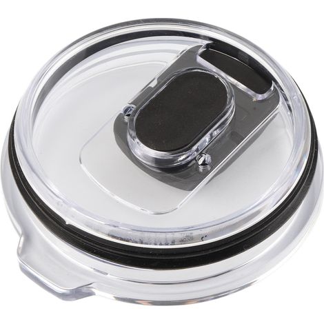 Couvercle Magnétique Anti-Fuites pour Tasse 20oz, Diamètre Intérieur 80cm Extérieur 86cm, Glissière Noire (1/5)