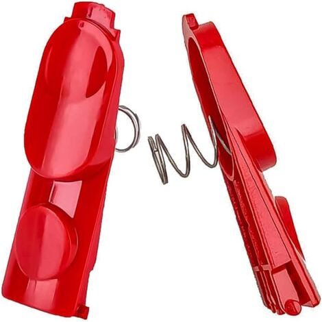 Juego de 2 botones de bloqueo con resorte para aspiradoras Dyson V7 V8 V10 V11 V15 - Repuestos para motor eléctrico (1/4)