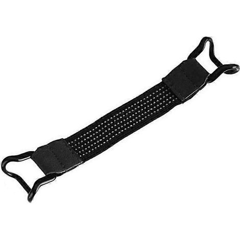 Support universel anti-téléphone portable 13 cm avec bande élastique de maintien et sangle en nylon pour tablettes et smartphones (noir)-M-Black (1/4)