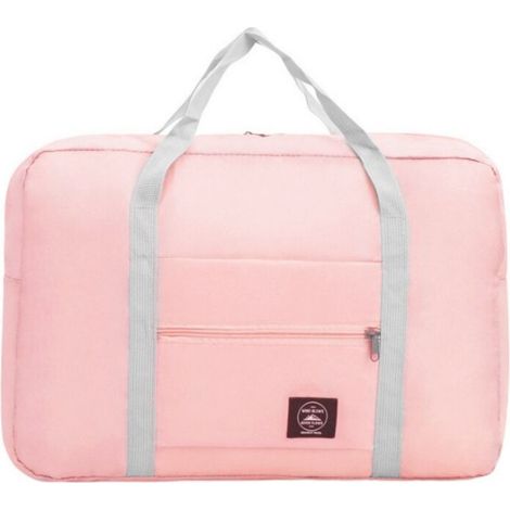 Sac de sport pliable pour voyage, sac de sport, sac de sport avec housse pour chariot (rose) (1/3)
