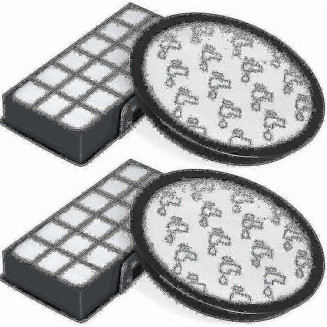 Lot de deux filtres HEPA pour aspirateurs Rowenta Silence Force Cyclonic 4aaaa Ro7647ea Ro7663ea Ro7676ea Ro7681ea modèle Ro76xx (1/5)
