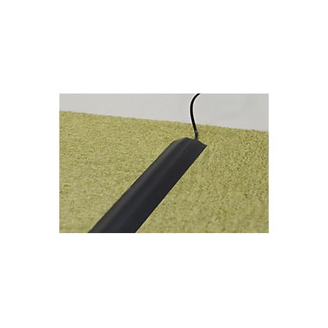 kaiserkraft  Canalina passacavo CABLEPRO  GP1  nero  1 canale