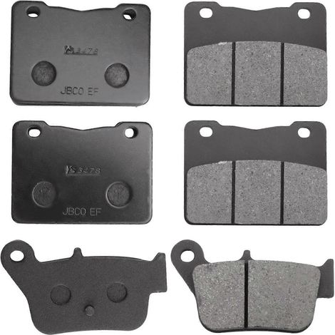 Vorder- und Hinterradbremsbeläge für SYM MaxSym 400I (2011-2021), MaxSym 600I (2014-2017) und MaxSym TL500 Motorräder (1/5)