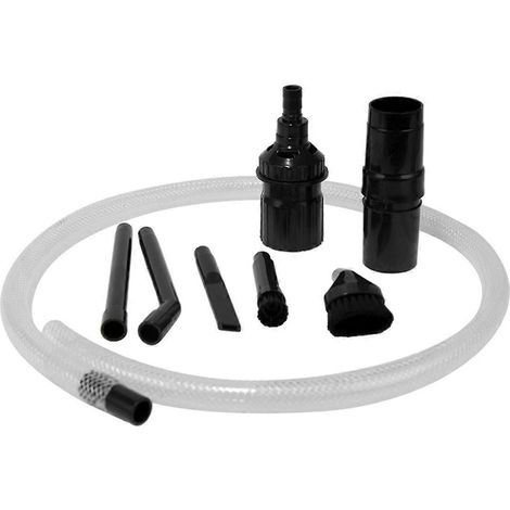 Kit universel de dépoussiérage pour sèche-linge, tuyau d'aspirateur, brosse à poussière (1/5)