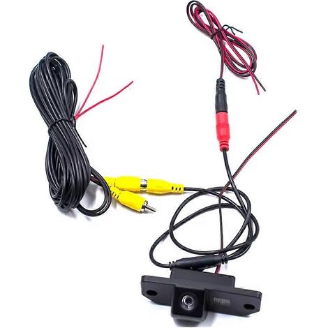Caméra de recul couleur HD CCD Dynamic Track pour Ford Focus 2 Berline, C-Max et Mondeo. (1/5)