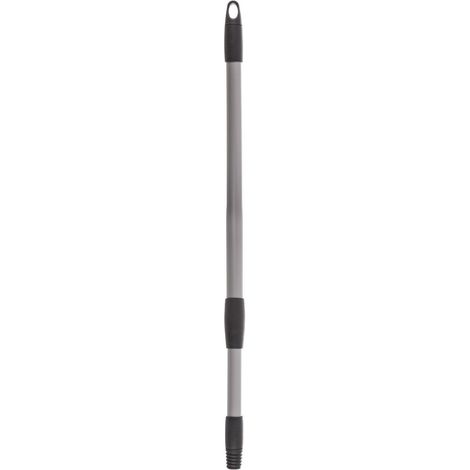 Mango telescópico para fregona y escoba de 75-130 cm