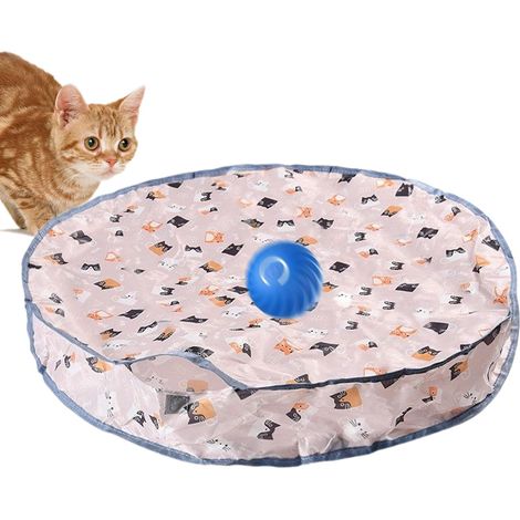 Tapis Interactif pour Chat - 3 Vitesses Roulant Type - C Rechargeable (1/5)