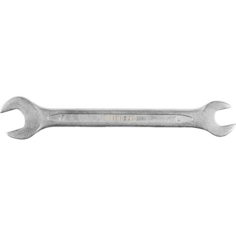 Schlüssel Strend Pro 3113, 14x17 mm, Maulschlüssel, doppelseitig, Cr-V