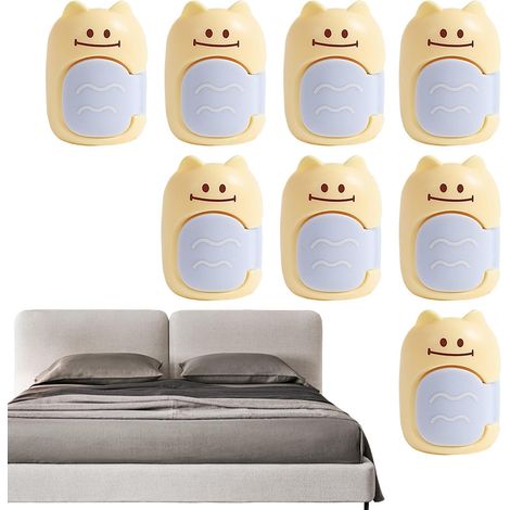 pour housses de couette fixations antidérapantes sans