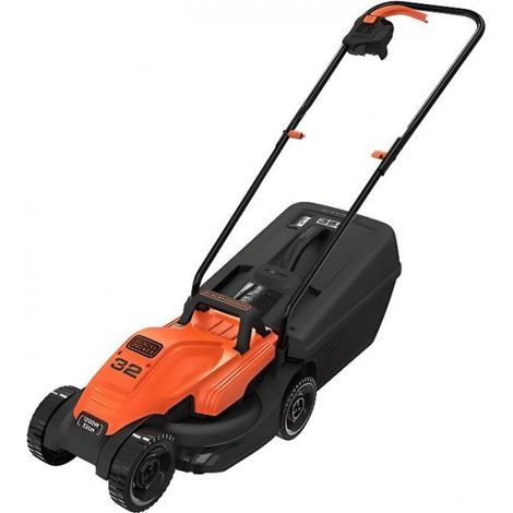 Tondeuse a Gazon a Gazon Electrique Filaire 1200W 32 cm - BLACK+DECKER - BEMW451-QS - 3 Hauteurs Réglables (1/4)