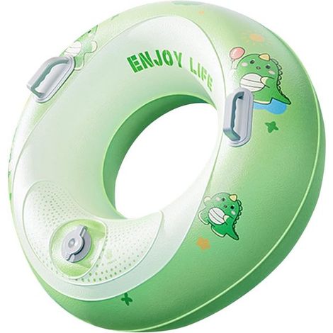 Bouée à double poignée - Bouée ronde pour la piscine - Bouée pour la plage - Jeux pour les fêtes à la piscine (1/5)