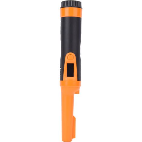 Détecteur de métaux HS-10 étanche IP68, testeur LCD portable avec barre de positionnement, orange/vert/orange