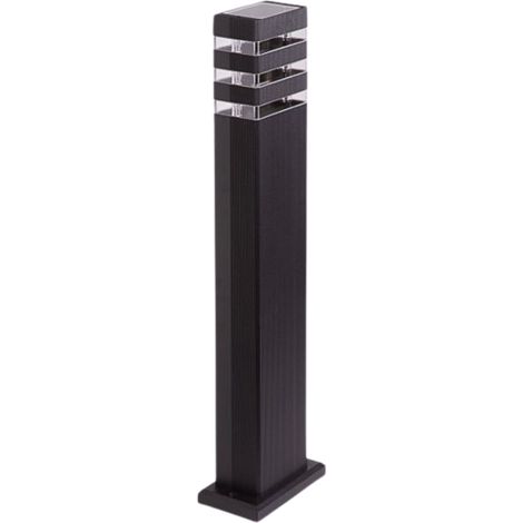 Paletto luce giardino 60cm GU10 IP44 alluminio nero (1/5)