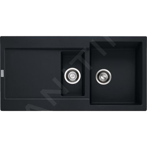 Franke Maris - Évier en Fragranite MRG 651, 97x50 cm, noir mat 114.0637.578 (1/3)