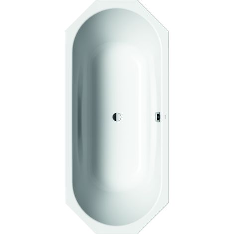 Baignoire Vaio Duo 8, beige bahama, effet perle, 180 x 80 cm