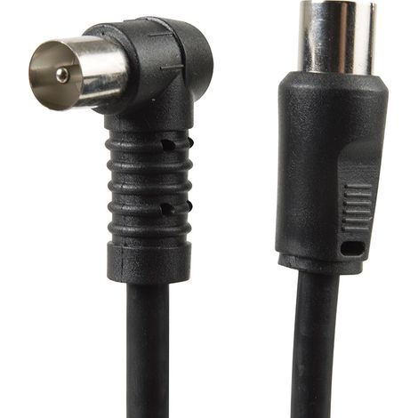 CABLE COAXIAL ANTENA DIGITAL 1,5 M NEGRO - EHLIS (1/2)