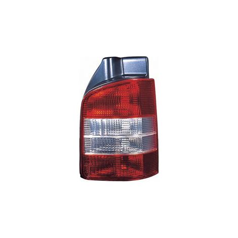 Feu arrière droit rouge et blanc fond noir 2 portes Volkswagen Transporter T5 2003-2015