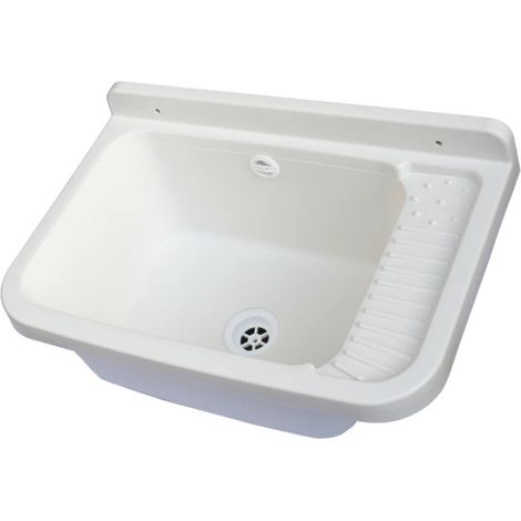 Lavandino Pilozzo a Muro da Esterno 50x35x24 (1/4)