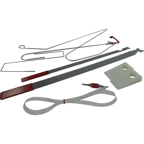 kit herramientas o utiles para abrir puertas de coches,vehiculos,taller mecanico