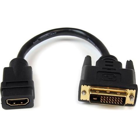 Adaptateur StarTech.com HDMI vers DVI-D - F/M, HDDVIFM8IN
