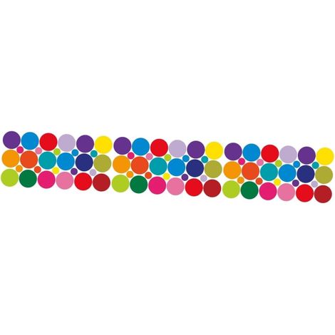 3 Ensembles Sticker Mural à Pois Mignon Autocollants Pour Enfants Vinyle Stickers Muraux Papier Peint Stickers Muraux Ronds Décor Nom Dans Salle Colorful Pvc (1/5)