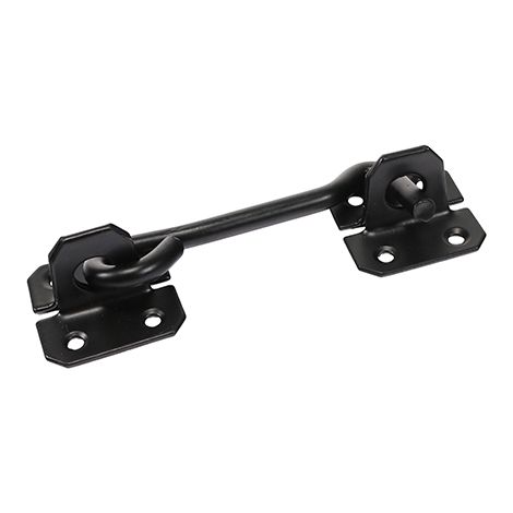 TIMCO Cabin Hooks Wire Pattern Black - 6"