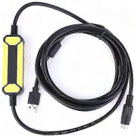 USB-SC09 Programmierkabel für Mitsubishi FX SPSen, 2,5 Meter, PC-zu-SPS-Verbindung, zuverlässiges und langlebiges Zubehör. (1/5)
