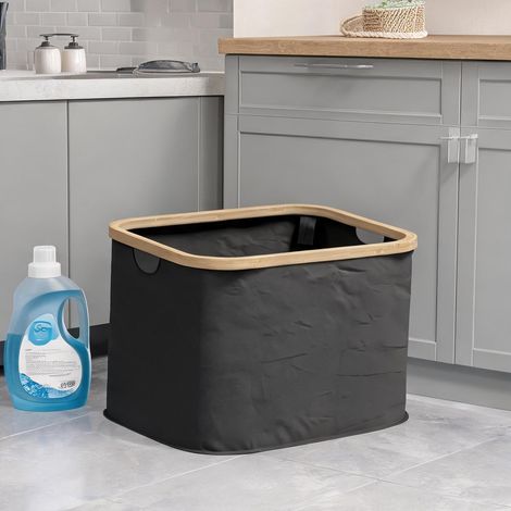 Accessoire de nettoyage pliable noir 44,3 x 33,3 x 26,5 cm (1/5)