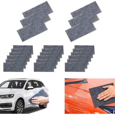 Paquet de 24 tissus à paillettes nano, chiffon à gratter pour voiture, tissu à gratter pour voiture nano de qualité supérieure (1/5)