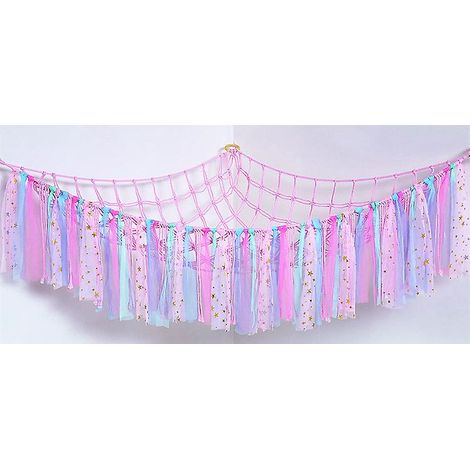 Hamac de rangement pour peluches, idéal pour les coins de la chambre d'enfant (1/5)