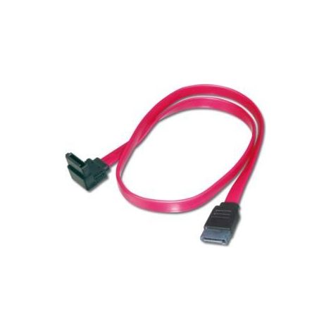 DIGITUS SATA Anschlussk. L-Typ Bu/Bu 0,5m SATAII/III 90°Ans Polybeutel (AK-400104-005-R) (1/3)