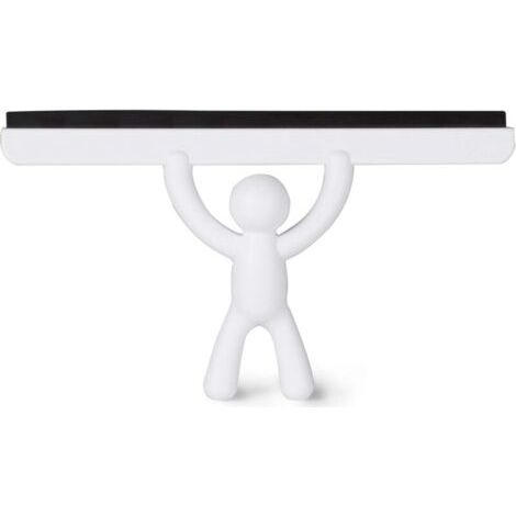 Squeegee. Raclette de douche Buddy, coloris blanc, dimension 26.7x15.9x5.1cm (1/2)