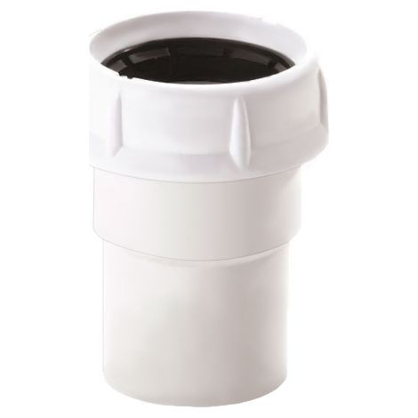 Douille PVC de raccordement au tube souple Vidhooflex D.32L (1/2)